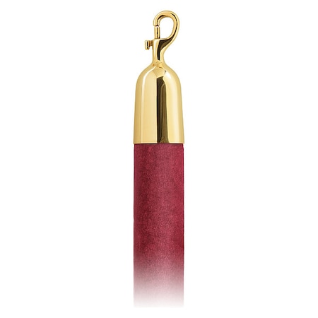 Barrier Rope, Crimson, Velour, 4 ft. L MPN:00-930161/4CR