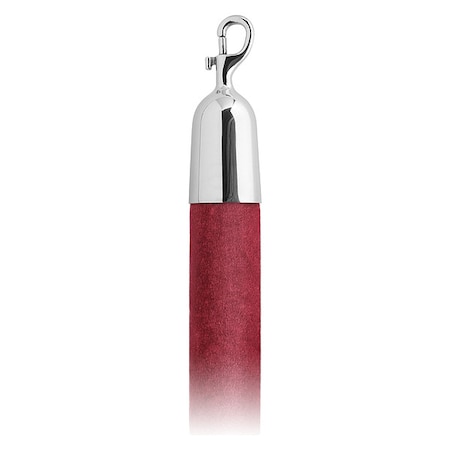 Barrier Rope, Crimson, Velour, 6 ft. L MPN:40-930161/6CR