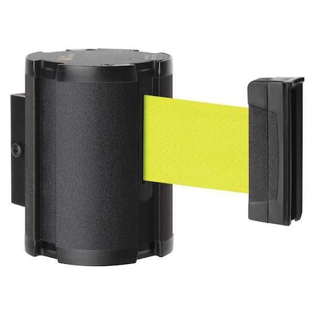 Retractable Belt Barrier, Black, 15 ft Length, Wrinkle MPN:50-41300WB/FY