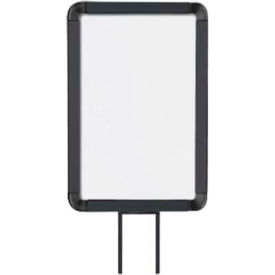 Lavi Industries Vertical Fixed Sign Frame 50-1130F12V-S/MB 7