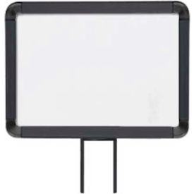 Lavi Industries Horizontal Fixed Sign Frame 50-1141F12H-S/MB 8.5