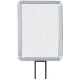 Lavi Industries Vertical Fixed Sign Frame 50-1141F7V-S/SA 8.5