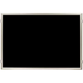 Lavi Industries Hinged Frame Sign Panel/Barrier 50-HFP1003/SA/BK 48