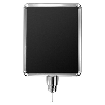 Sign Frame, Polished Chrome, 11