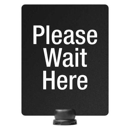 Sintra Sign, Message Please Wait Here, 80-1131TV/P4S MPN:80-1131TV/P4S