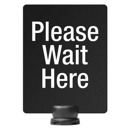 Sintra Sign, Message Please Wait Here, 80-1141TV/P4S MPN:80-1141TV/P4S