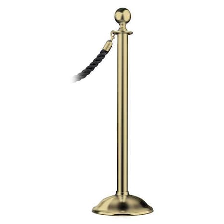 Sphere Top Post, Satin Brass, Trad MPN:312T-2S