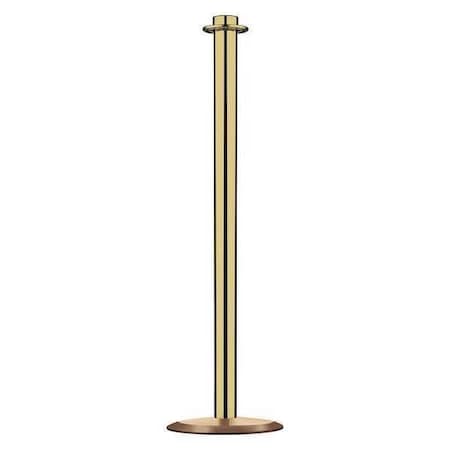 Contemp Top Post, Polished Brass, Univ MPN:314U-2P-TAP