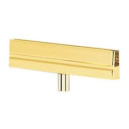 Sign Holder, Polished Brass, 6 in. L MPN:BRACKET-NOSC-2P