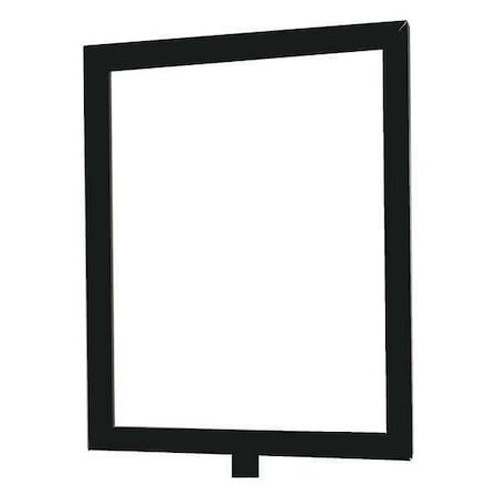 Acrylic Sign, Black, 14 in. L MPN:FRAME-NOSC-33-1114HD-V