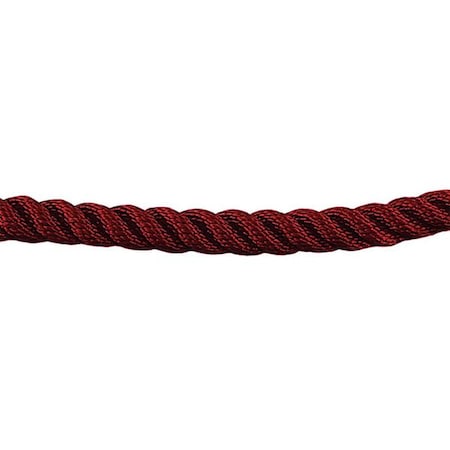 Barrier Rope, 1-1/2 In x 6 ft, Red MPN:ROPE-TWST-21-06/0-X-XXXX-XX