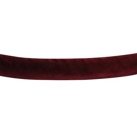 Classic Barrier Rope, 6 ft, Maroon MPN:ROPE-VELR-43-06/0-X-XXXX-XX