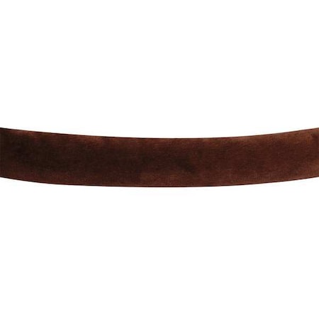 Classic Barrier Rope, 6 ft, Brown MPN:ROPE-VELR-46-06/0-X-XXXX-XX