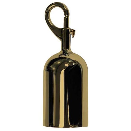 Post Rope Snap End, Polished Brass MPN:ROPEEND-SNAP-2P