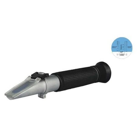 Analog Refractometer, Hand Held, 1in.H MPN:RHE-A100ATC