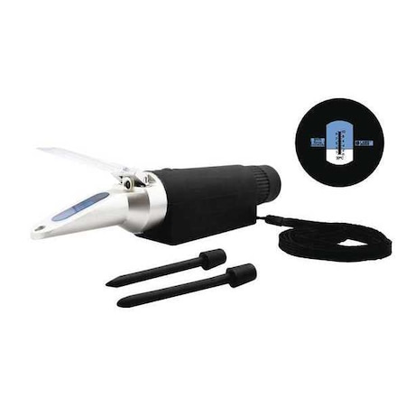 Analog Refractometer, Brix, 9in.Lx1-1/2inW MPN:RLB-10ATC