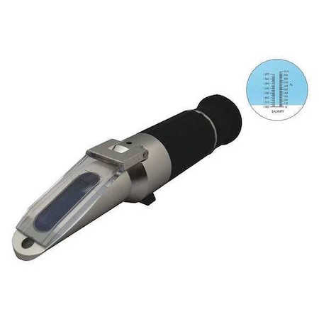 Analog Refractometer, Salinity, 9 in. L MPN:RLS-10ATC
