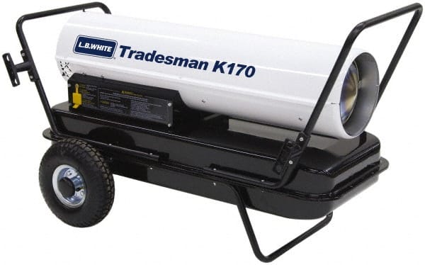 175,000 BTU Kerosene/#1 Diesel/Jet A Fuel Forced Air Heater with Thermostat MPN:TRADESMAN K175