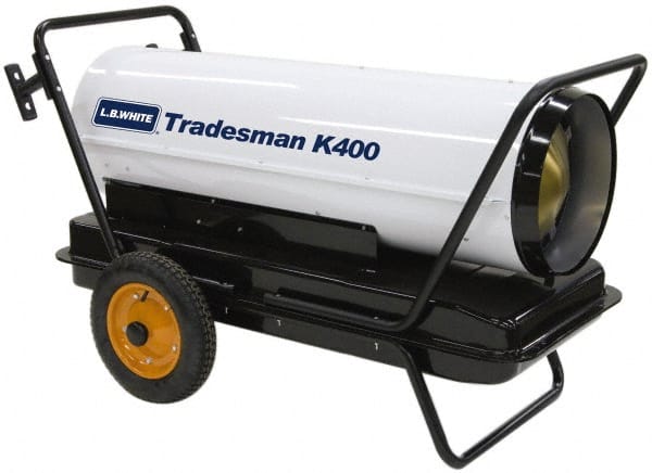 400,000 BTU Kerosene/#1 Diesel/Jet A Fuel Forced Air Heater with Thermostat MPN:Tradesman K400