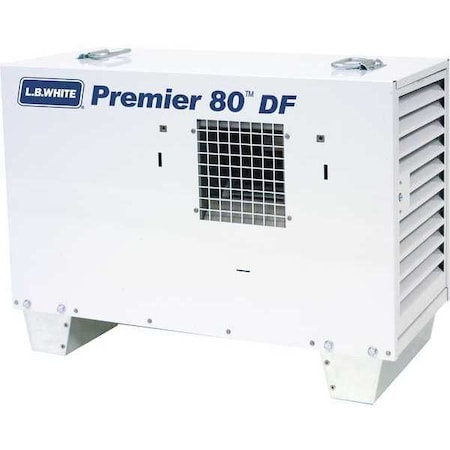 Portable Gas Ducted Tent and Remediation Heater, Natural Gas, Liquid Propane, Direct Spark MPN:CS080BSDN22168T