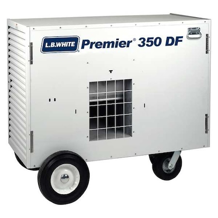 Portable Gas Ducted Tent and Remediation Heater, Natural Gas, Liquid Propane, Direct Spark, 28 in Wx MPN:CS350ESDN22168T