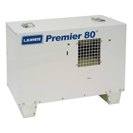 Portable Gas Ducted Tent and Remediation Heater, Natural Gas, Liquid Propane, Direct Spark MPN:TS080CSPN22168T