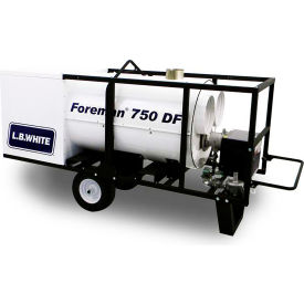 LB White® Foreman® Foreman-750-DF Portable Gas Heater Foreman-750-DF