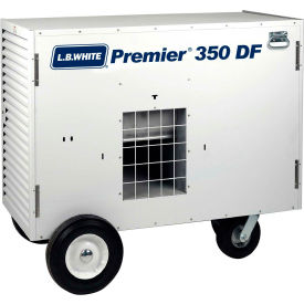 L.B. White® Portable Gas Heater Premier 350 DF 350000 BTU LPG/NG Premier 350 DF 2.0