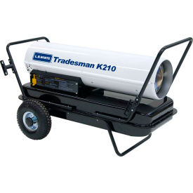 L.B. White® Portable Forced Air Kerosene Heater 120V 210000 BTU Tradesman K210