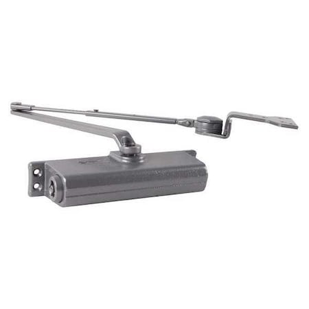 Manual, Hydraulic, 1260 Series Surface Mounted Closers, Surface Mounted Closer, Aluminum MPN:1261-Hw/PA AL