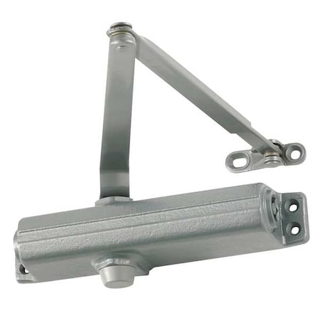 Manual, Hydraulic, 1260 Series Surface Mounted Closers, Surface Mounted Closer, Aluminum MPN:1261-Rw/PA AL
