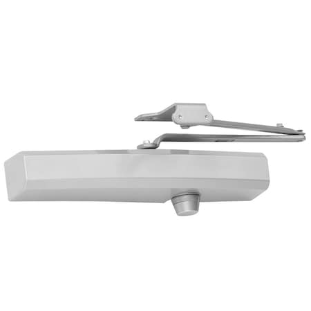 Grade 1 Cast Aluminum Surface Mount Closer, Double Lever Arm with Parallel Bracket, Aluminum Painted MPN:1450-RW/PA AL