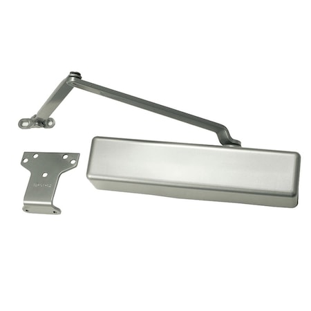 Spring Cush Arm Door Closer, Full Cover, Aluminum MPN:1461-SCUSH AL FC