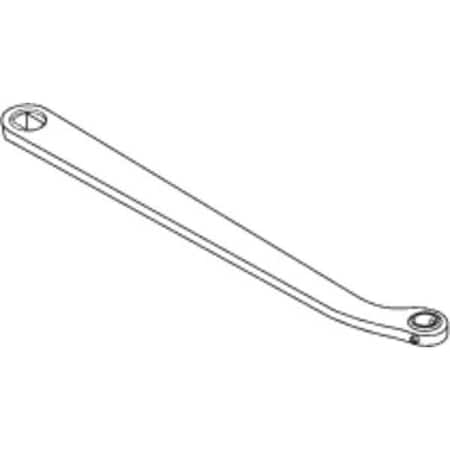 Arm, Aluminum, 2030 Series Concealed Closers, Matte Silver, VARIES MPN:2030-3077T RH AL