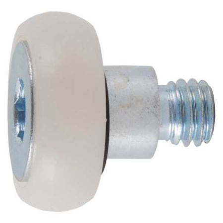 Security Track Roller, Aluminum, 2210, Gray MPN:2210-3034
