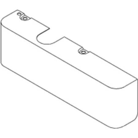 Metal Cover, Silver, Aluminum, 12-1/4 in. L MPN:4010-72MC LH AL