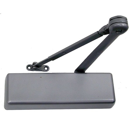 Manual, Hydraulic, 4010 Series Surface Mounted Closers, Surface Mounted Closer, Heavy Duty Aluminum MPN:4011-H LH AL