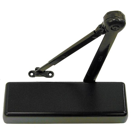 Manual, Hydraulic, 4010 Series Surface Mounted Closers, Surface Mounted Closer, Heavy Duty MPN:4011-H LH DKBRZ