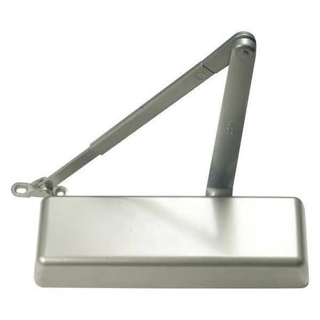 Manual, Hydraulic, 4010 Series Surface Mounted Closers, Surface Mounted Closer, Heavy Duty Aluminum MPN:4011-REG LH AL DEL