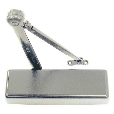 Manual, Hydraulic, 4020 Series Surface Mounted Closers, Surface Mounted Closer, Heavy Duty Aluminum MPN:4021-H LH AL