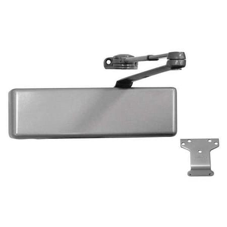 Manual, Hydraulic, 4030 Series Surface Mounted Closers, Surface Mounted Universal Closer, Interior MPN:4031-HW/PA AL