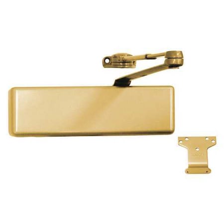 Manual, Hydraulic, 4030 Series Surface Mounted Closers, Surface Mounted Universal Closer, Interior MPN:4031-HW/PA BRASS