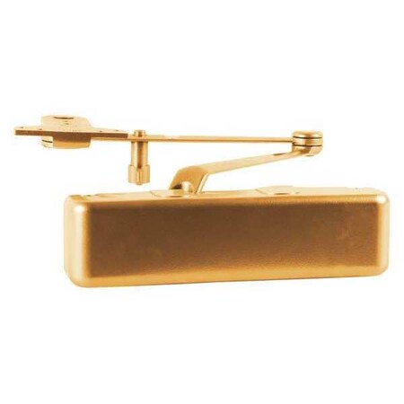 Manual, Hydraulic, 4030 Series Surface Mounted Closers, Surface Mounted Universal Closer, Interior MPN:4031-SHCUSH BRASS