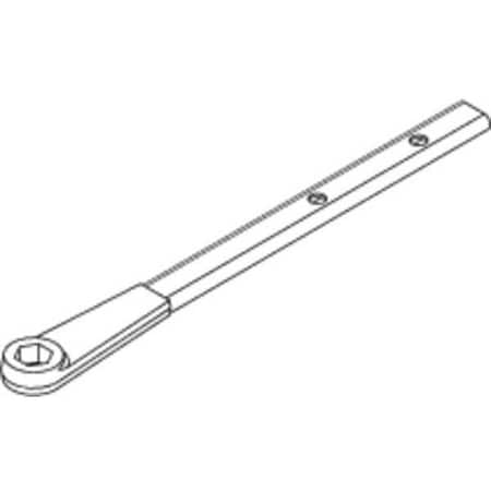 Arm and Tube, Aluminum, 4040SE Series Fire/Life Safety Closers/Holders, Matte Silver, VARIES MPN:4040SE-78 AL