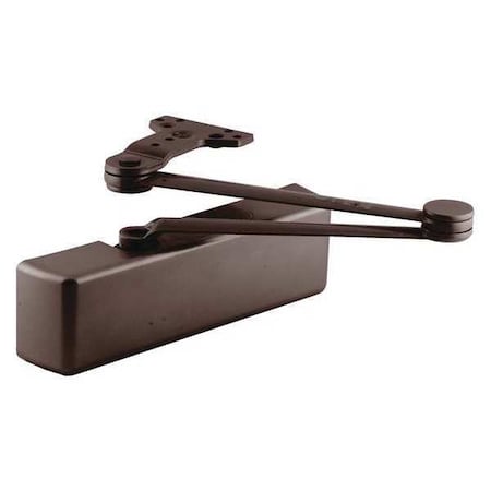 Manual, Hydraulic, 4040XP Series Surface Mounted Closers, Surface Mounted Closer, Heavy Duty MPN:4040XP-CUSH DKBRZ