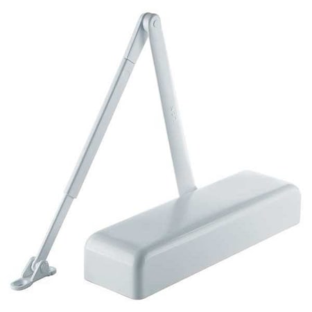 Manual, Hydraulic, 4040XP Series Surface Mounted Closers, Surface Mounted Closer, Heavy Duty White MPN:4040XP-REG RH RAL9003