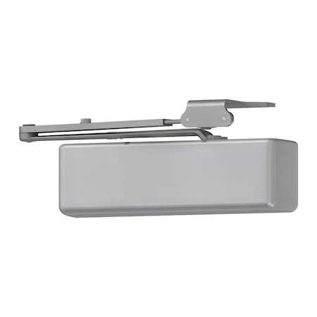 Grade 1 Surface Door Closer, Regular Arm, 62A Shoe, Plastic Cover, Aluminum Painted, Non-Handed MPN:4040XP-RW/62A AL