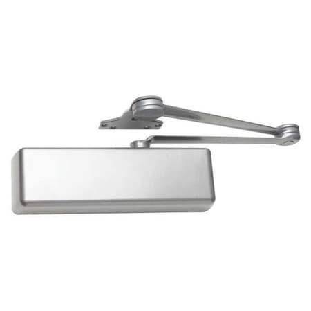 Manual, Hydraulic, 4110 Series Surface Mounted Closers, Surface Mounted Closer, Heavy Duty Aluminum MPN:4111-EDA LH AL DEL