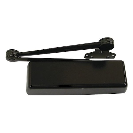 Manual, Hydraulic, 4110 Series Surface Mounted Closers, Surface Mounted Closer, Heavy Duty MPN:4111-EDA LH DKBRZ