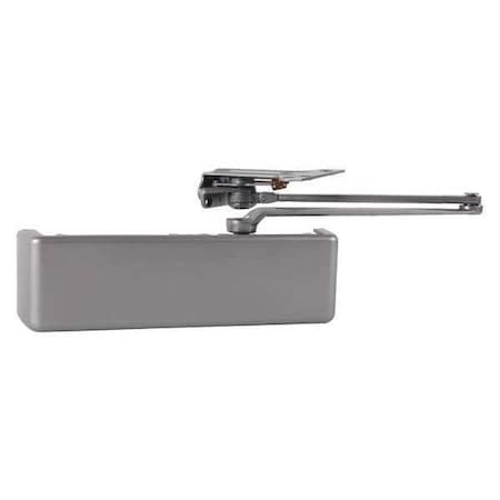 Manual, Hydraulic, 4110 Series Surface Mounted Closers, Surface Mounted Closer, Heavy Duty Aluminum MPN:4111-FL LH AL